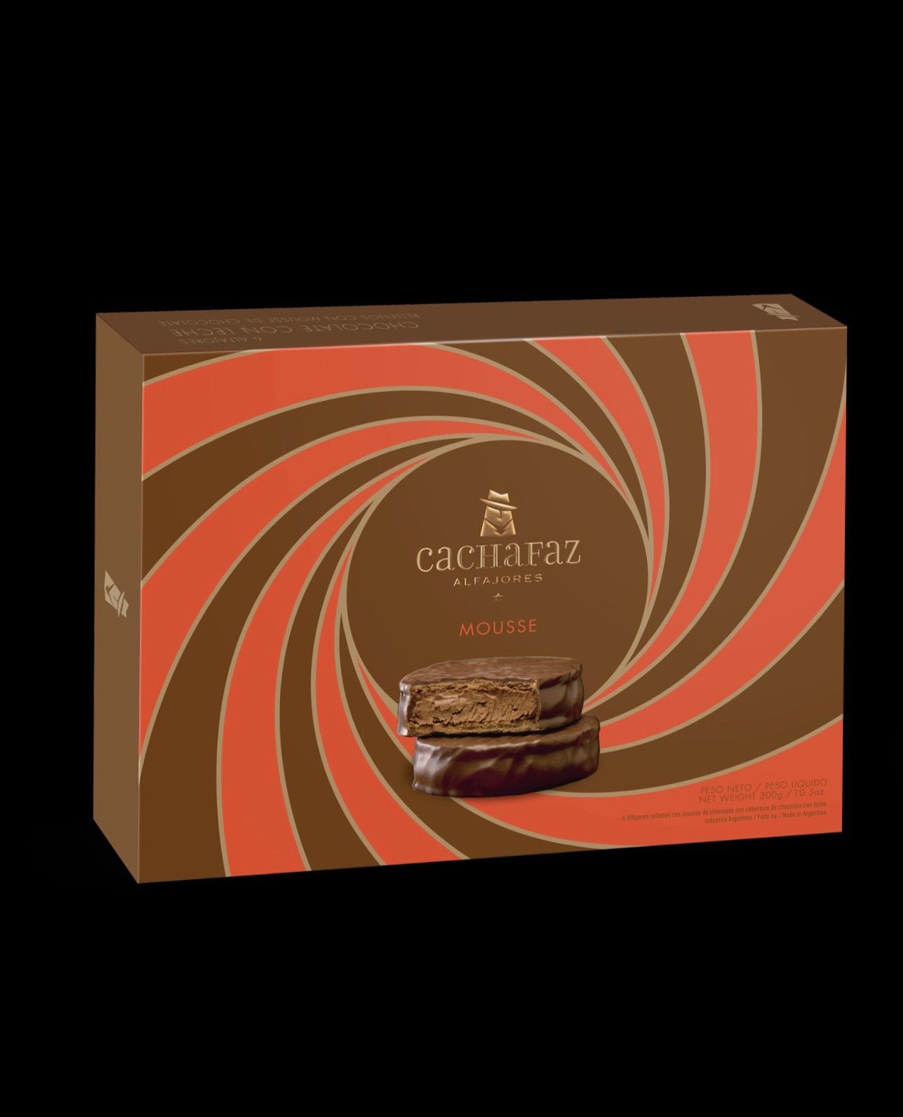 Cachafaz Alfajor Mousse 6uni