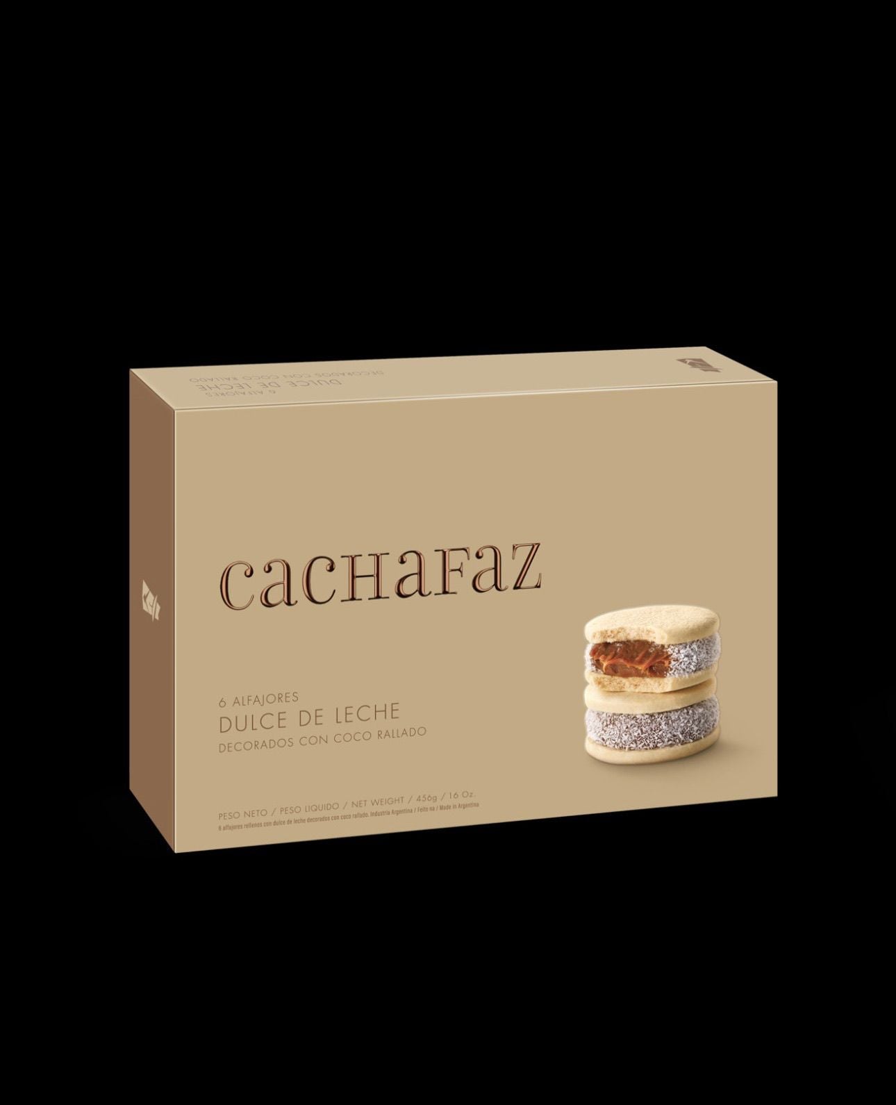 Cachafaz Alfajor Maicena 6uni